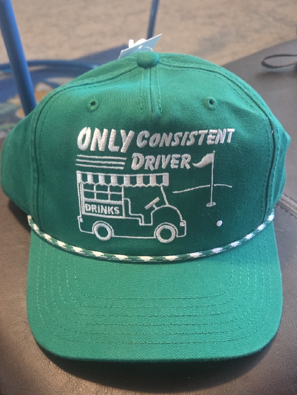 ONLY Consistent Driver Green Golf Cap Snapback